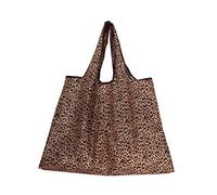 Wilitto Borsa per la spesa di grande capacità, borsa a tracolla ecologica da viaggio all'aperto, borse da lavoro quotidiane, borse a tracolla e borse a tracolla, borsa da spiaggia pieghevole portatile