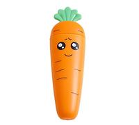 Wilitto Cucchiai e forchette per bambini, utensili per bambini, set di posate in metallo per LunchBox (cucchiaio forchetta a forma di carota) D