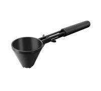 Wilitto Imbuto per proteine in polvere con manico lungo e imbuto per bottiglie d'acqua Cucchiaio dosatore per caffè riutilizzabile con fondi di caffè Strumento di trasferimento polvere portatile 1