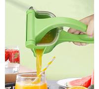 Wilitto Spremiagrumi Manuale, Piccolo spremiagrumi Domestico Multifunzionale, Grande capacità di Pulizia Semplice Staccabile, spremiagrumi Manuale Non Elettrico Utensile da Cucina Verde