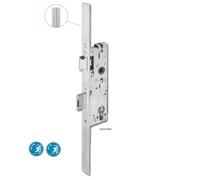 WILKA Serratura anti-panico RR 6667 Reno Fkt. E - Serratura per porta tubolare a un'anta, mandrino da 30 mm, DIN regolabile in acciaio inox, certificato VdS