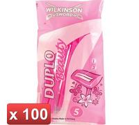 WILKINSON 100 PEZZI - WILKINSON DUPLO BEAUTY PZ.5 IN 20 CONFEZIONI 00000001368