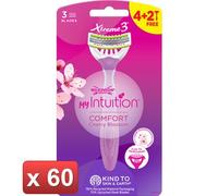 WILKINSON 60 PEZZI - XTREME 3 NEW BEAUTY PZ.4+2 IN 10 CONFEZIONI cura casa e pe