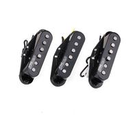 Wilkinson Black Vintage Tone Alnico 5 Single Coil Pickup Set For Strat ST Guitar