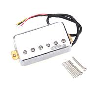 Wilkinson Chrome Vintage Tone Alnico 5 PAF Humbucker Bridge Pickup For LP Guitar