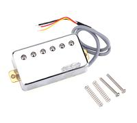 Wilkinson Chrome Vintage Tone Alnico 5 PAF Humbucker Neck Pickup For LP Guitar