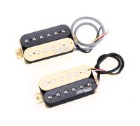 Wilkinson Classic Tone Zebra Ceramic Overwound Open Humbucker Guitar Pickups Set