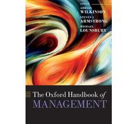 WILKINSON ET AL The Oxford Handbook of Management (Tascabile) Oxford Handbooks