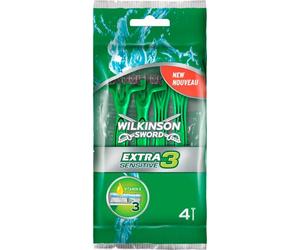Wilkinson Extra 3 Sensitive Rasoio Usa E Getta 4 Pz