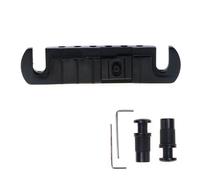 Wilkinson GTB Black Adjustable Wraparound Bridge Tailpiece For Les Paul Guitar