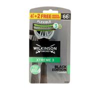 Wilkinson Sword Lamette usa e getta New Extreme3 Blacked – 4+2 pezzi