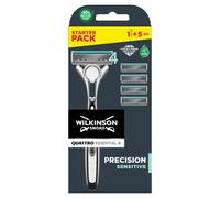 Wilkinson Quattro Titanium Sensitive Rasoio + 4 Ricariche g