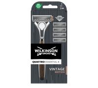 Wilkinson Quattro Titanium Vintage Clampack rasoio da uomi