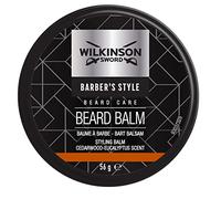 Wilkinson Sword Barber's Style - Beard Balm - Balsamo per Barba - Confezione da 56gr - Cedarwood & Eucalyptus Scent