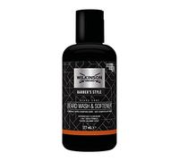 Wilkinson Sword Barber's Style - Beard Wash & Softener - Shampoo e Balsamo per Barba - Flacone da 177ml - Teatree & Wildmint Scent