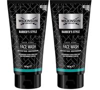Wilkinson Sword Barber's Style - Face Wash- Detergente Viso Uomo - Flacone da 147ml (Confezione da 2)