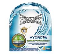 Wilkinson Sword Hydro 5 Groomer/Power Select - Rasoio da uomo, 4 pezzi