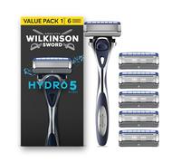 Wilkinson Sword Hydro 5, rasoio uomo, 6 lame di ricarica
