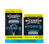 Wilkinson Sword Hydro Hydro 5 Handle +13 + 12 Refills Bundles