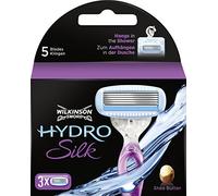 Wilkinson Sword Hydro Silk - Lame per rasoio da donna, 3 pezzi