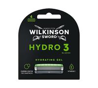 Wilkinson Sword Hydro3 Skin Protection Black Edition testina di ricambio 4 pz