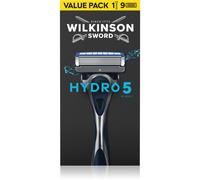 Wilkinson Sword Hydro5 rasoio + lamette di ricambio 9 pz