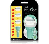 Wilkinson Sword Intuition 2 in 1 Sensitive Care rasoio + lame di ricambio 3 pz