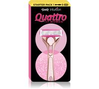 Wilkinson Sword Intuition Quattro for Women rasoio + testina di ricambio 5 pz