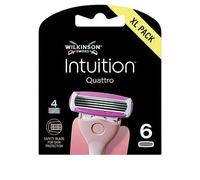 Wilkinson sword Intuition Quattro replacement heads 6 pcs.