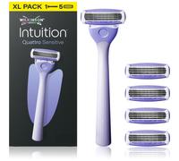 Wilkinson Sword Intuition Quattro Sensitive rasoio + lamette di ricambio