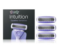 Wilkinson Sword Intuition Quattro Sensitive testina di ricambio 3 pz