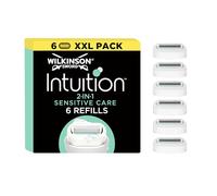 Wilkinson Sword Intuition, Rasoio Donna, Confezione da 6 testine