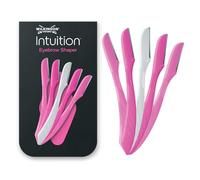 Wilkinson Sword Intuition rasoio per sopracciglia, confezione XL con 5 beauty tool e 1 cappuccio di precisione