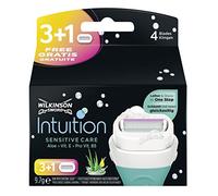 Wilkinson Sword Intuition Sensitive Care - Lame per rasoio da donna, 3 + 1 pezzo