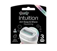 Wilkinson sword Intuition Soap e Shave nutriente Replacement Heads 3 pezzi