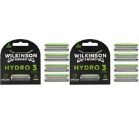 Wilkinson Sword Lame di Ricarica Wilkinson Hydro 3 Skin Protection, Confezione con 4 Ricariche Trilama, Lame di Ricarica per Uomo, Compatibili con Manico Rasoi Hydro (Confezione da 2)