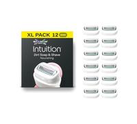 WILKINSON SWORD - Lamette Intuition Ultra Moisture per donne, non richiede gel da barba, confezione da 12 ricariche per rasoio