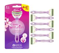 Wilkinson Sword Myintuition Xtreme 3 Comfort Cherry Blossom Disposable Razor for Women 4+2