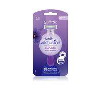 Wilkinson Sword Quattro Donna My Intuition Violet Blooms 3 pezzi - Rasoio monouso