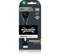Wilkinson Sword Quattro Essential 4 Titanium Precision rasoio + lame di ricambio 1 pz