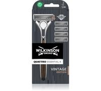 Wilkinson Sword Quattro Essentials 4 Vintage rasoio + lame di ricambio 5 pz
