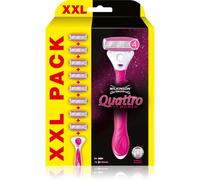 Wilkinson Sword Quattro for Women Aloe & Vit. E rasoio + lame di ricambio 8 pz