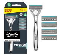 Wilkinson Quattro Titanium Sensitive Clampack rasoio da uomo