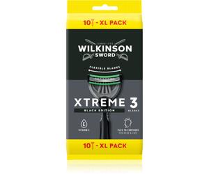 Wilkinson Sword Xtreme 3 Black Edition rasoi monouso per uomo 10 pz