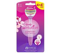 Wilkinson Sword Xtreme 3 Comfort - Rasoi usa e getta depilatori femminili a 3 lame flessibili con olio di cocco idratante, confezione promozionale 4 + 4 pezzi