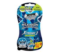 Wilkinson Sword Xtreme 3 Ultimate Plus rasoi usa e getta, 3 pezzi + 1 gratis