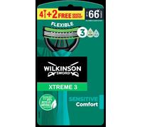 Wilkinson Sword Lamette usa e getta New Extreme3 Blacked – 4+2 pezzi