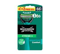 Wilkinson Xtreme 3 Flexible Sensitive Comfort Rasoio 4+2 Pz - Rasoio