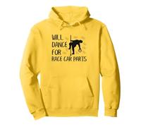 Will Dance For Race Car Parts Repair Guy Divertente Meccanico Felpa con Cappuccio