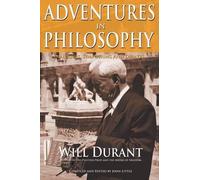 Will Durant Adventures in Philosophy (Tascabile)